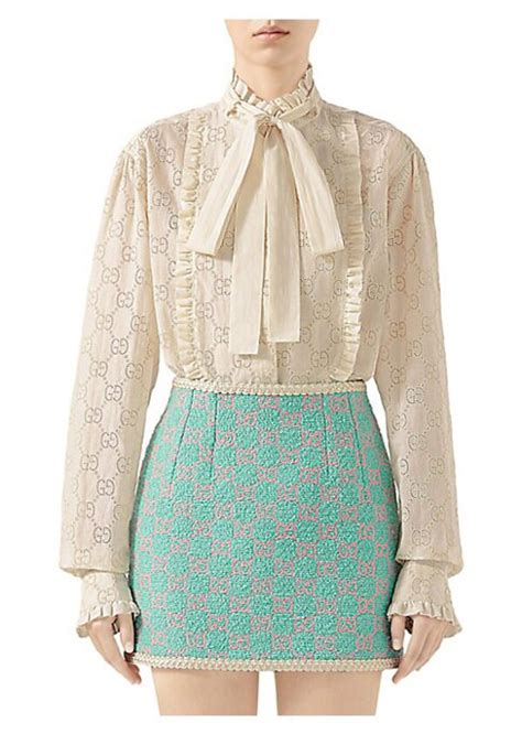 gucci blouse heren oud model|Gucci Blouses for Women .